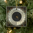 Search for antique clock christmas tree decorations Roman numerals