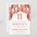 Search for rose gold balloons invitations Chic