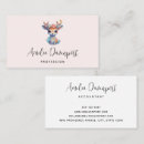 Search for deer business cards Doe