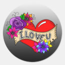 Search for love tattoo stickers Heart