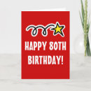 Search for 80th for women birthday cards Funny