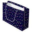 Search for pink and navy gift bags Polka dots