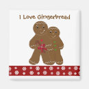 Search for gingerbread men magnets Snowflakes