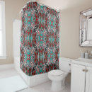 Search for native american shower curtains Red