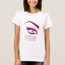 Search for long eyelashes tshirts Makeup