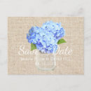 Search for hydrangea wedding save the dates Rustic