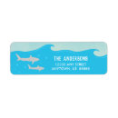 Search for shark return address labels Nautical