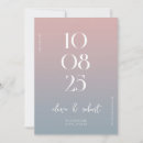 Search for dusty rose wedding save the dates Simple