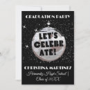 Search for disco graduation invitations announcements Celebration