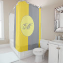 Search for light grey shower curtains Monogrammed