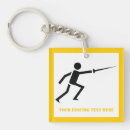 Search for fencing key rings Sword
