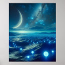 Search for alien planets posters Moon
