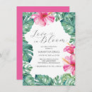 Search for 4x6 floral bridal shower invitations Tropical