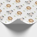 Search for boy 1st birthday wrapping paper Lion
