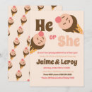 Search for ice cream gender reveal invitations Baby shower