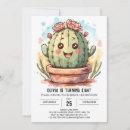 Search for watercolor cactus invitations Whimsical