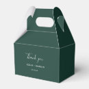 Search for emerald wedding favour boxes Classic