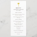 Search for palm tree menus Elegant