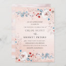 Search for scarlet wedding invitations Watercolor