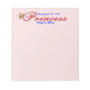 Search for princess notepads Crown