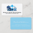 Search for shipping service business cards Logistics