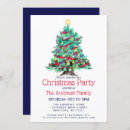 Search for abstract christmas invitations Simple minimalist