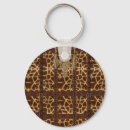 Search for 2 giraffes round key rings Zebra