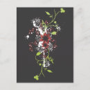 Search for abstract flowers postcards Illustration