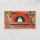 Search for oven business cards Pizza