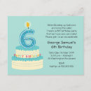 Search for 6 year old boy invitations Blue