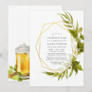 Search for beer lover invitations Love is brewing