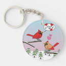Search for love singing key rings Heart