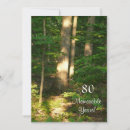 Search for male 80th birthday invitations Green