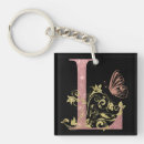 Search for l letters key rings Gold