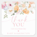 Search for shower favor stickers Girl baby shower