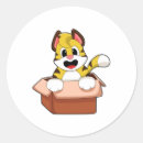 Search for siberian cat stickers Tiger