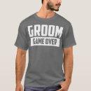 Search for game over wedding tshirts Horror