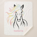 Search for childrens horse blankets Pink