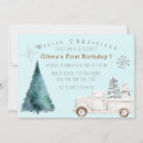 Search for wonderland 1st birthday invitations Snowman