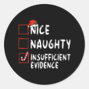 Search for evidence stickers Insufficient