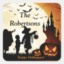 Search for candy bag stickers Trick or treat