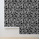 Search for black floral pattern art Blossom
