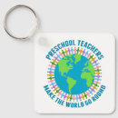 Search for worlds best teacher key rings Colourful