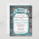 Search for mason jar rehearsal dinner invitations Wood