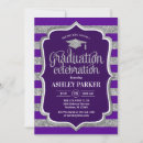 Search for purple graduation invitations Grad party