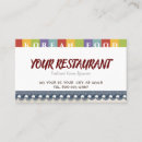 Search for korean business cards Restaurant