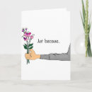 Search for just because cards Thinking of you