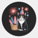 Search for patriotic cat stickers Stars and stripes