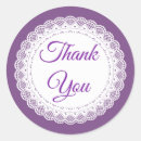 Search for purple lace stickers White