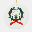 Search for alien christmas decor Santa